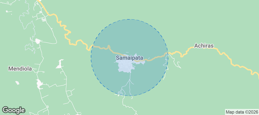 Samaipata Airbnb map